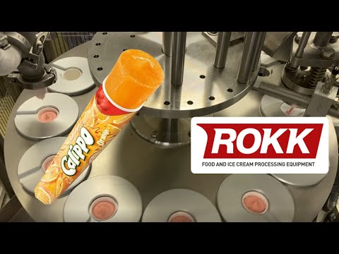 CALIPPO - ROKK RR 3800 Rotary Ice Cream Filling Machine