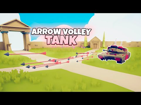 ARROW VOLLEY TANK vs EVERY FACTION | TABS Unit Creator Gameplay