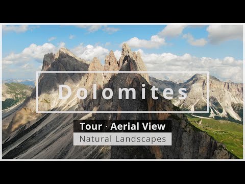 Dolomites (Alps), Italy 🇮🇹 | A quick tour with aerial view (4K drone footage)