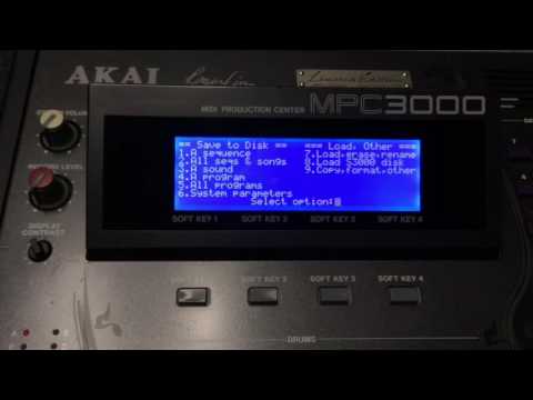 Akai MPC 3000 LCD Review