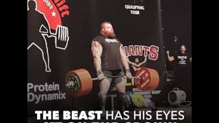 Europe's Strongest Man 2017: Big Loz vs The Mountain vs The Beast