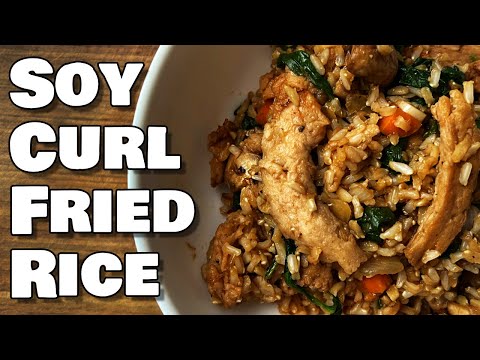 Fried Rice with Butler Soy Curls