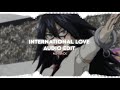International Love - Pitbull ft. Chris Brown | Audio Edit