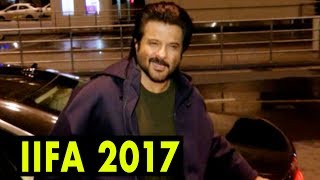 Anil Kapoor's Crazy Entry At Mumbai Airport While Heading IIFA 2017 New York