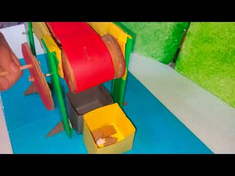 Magnetic Separation Model | DIY | Science Projects Working Model # tlm #tlmideas