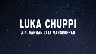 Download lagu A.R. Rahman, Lata Mangeshkar - Luka Chuppi (Lyrics) Rang De Basanti mp3