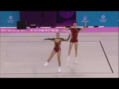 Italy MP Michela Castoldi-Davide Donati European Games Baku 2015