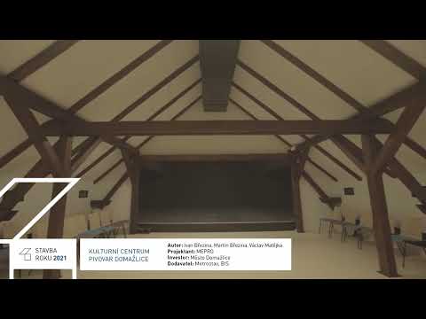 STAVBA ROKU 2021 - Kulturní centrum Pivovar Domažlice