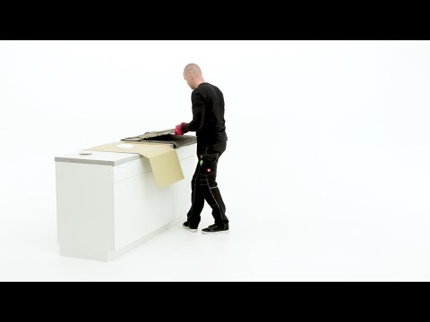 How to install your AEG induction hob - Flush installation