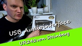 Video thumbnail for USB Audiointerface UR 242 von Steinberg - meine neue Soundkarte by Tobi Lang