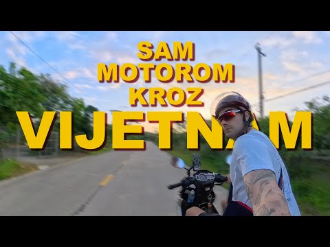 sam motorom kroz Vijetnam