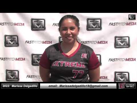 2022 Marissa Delgadillo Catcher and Third Base Softball Skills Video - Extreme Fastpitch