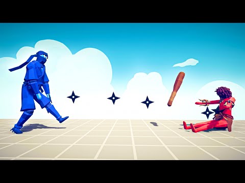 NINJA vs EVERY UNIT - Totally Accurate Battle Simulator TABS