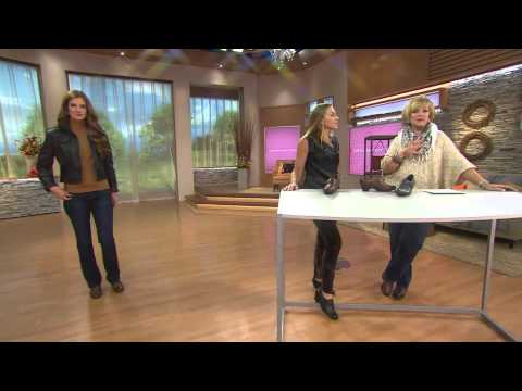 Earth Voyager Leather Shooties with Strap& Pleating with Carolyn Gracie