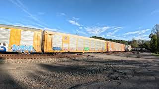Norfolk Southern 178 taking off Northbound in Robbins Tennessee