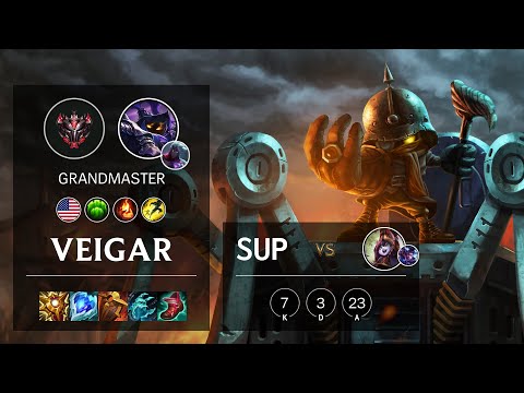 Veigar Support vs Lulu - NA Grandmaster Patch 11.15