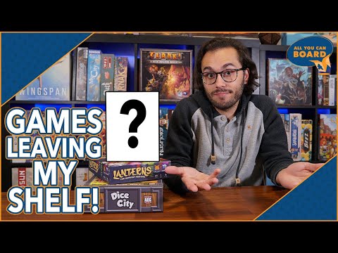 Games Leaving My Shelf | June 2021 | 7 Games I'm Getting Rid Of!