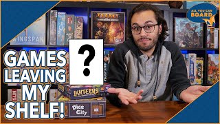 Games Leaving My Shelf | June 2021 | 7 Games I'm Getting Rid Of!