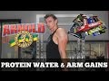 PROTEIN WATER? | SWOLE ARM DAY | 22 YRS OLD | JYE CASSIDY | Vlog #105