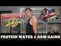 PROTEIN WATER? | SWOLE ARM DAY | 22 YRS OLD | JYE CASSIDY | Vlog #105