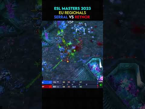Serral vs Reynor - ESL 2023 - Winter EU Regionals Highlight 1 #starcraft #starcraft2 #esports