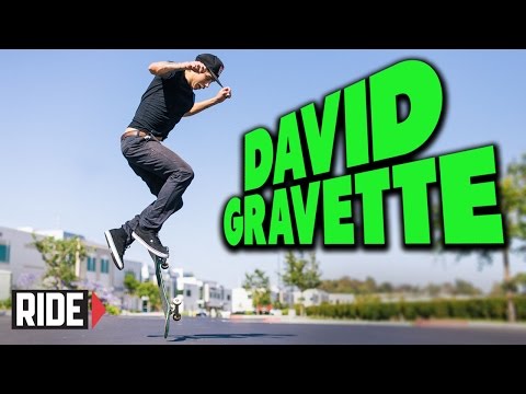 David Gravette "Nollie Flop" - Skateboarding in Slow Motion