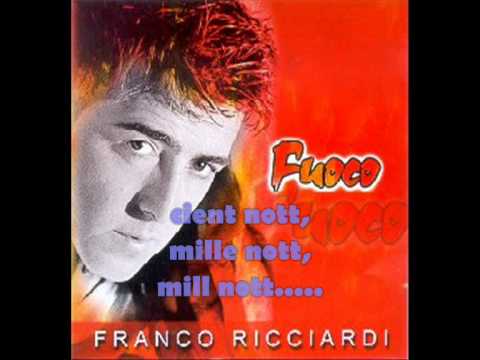 FRANCO RICCIARDI - Nina (Album "Fuoco" - 1994)