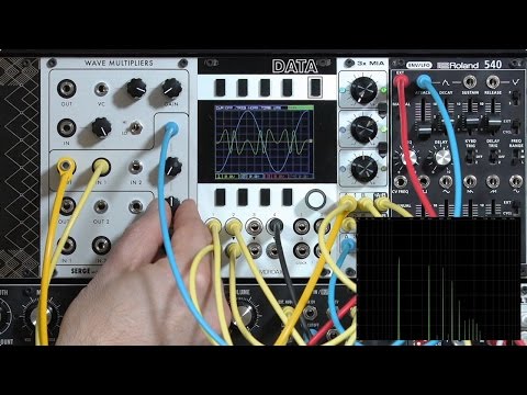 Random*Source Serge Wave Multipliers: Wavefolding (LMS: Eurorack Expansion Preview)