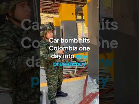 Car bomb hits Colombia one day into new presidency | DW News