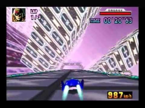 F-Zero X 10th Anniversary Jack1 - Mute City : Easy Challenge