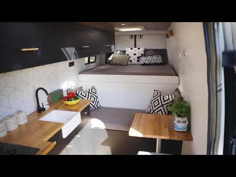 VW Crafter Luxury Campervan Geometric