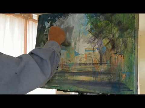 131 C. Dark Transparent Details In Acrylic.