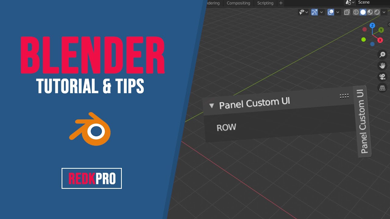 Blender 2.82 - Python | Creating a Panel UI
