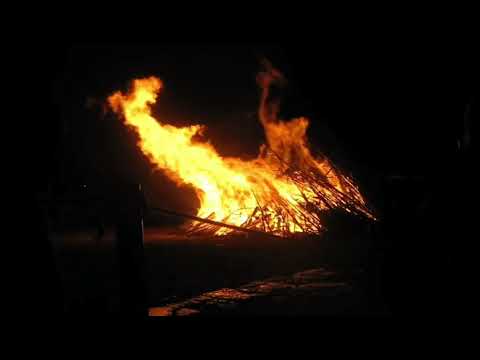 Digitalt majbål i Rävemåla