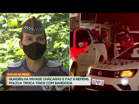 Criminosos assaltam chácara e rendem famílias em Juquitiba, interior de SP Quatro homens foram presos