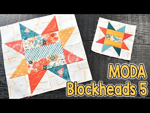 Moda Blockheads 5 | Autograph Star | Bonus Block