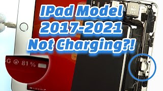 IPad 6, 7, 8, 9th Generation Charging Port + Battery Repair Replacement - Full Tutorial