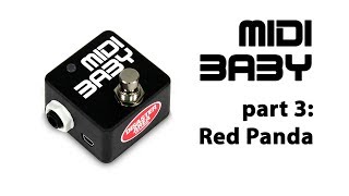 Video thumbnail for Disaster Area MIDI Baby 3: Red Panda by Disaster Area Designs