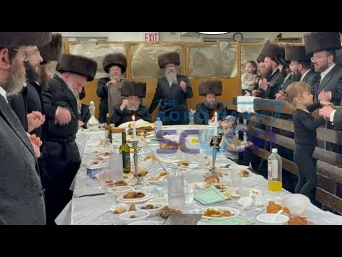 Purim 2025 With Skver Rebbe of Boro Park | פורים תשפ”ה אצל האדמו”ר מסקווירא בורו פארק