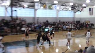 Jeremiah Williams Class of 2021 4th rd Round of 2019 NCHSIAA Playoffs vs  Durham Academy