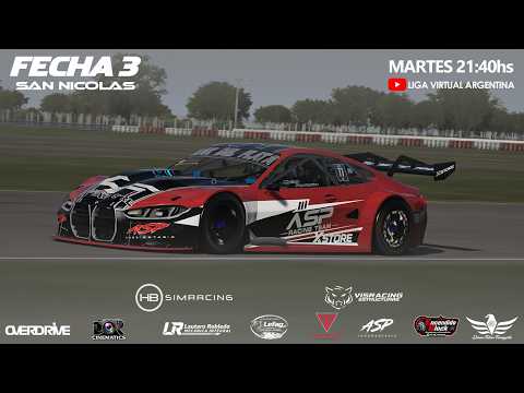 LigaVirtualArgentina - Copa de Plata - Fecha 3 - Autodromo de San Nicolas!