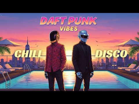 Daft Punk Chill Vibes 🌇| Sunset Disco x City Lounge x Retro Funk Mix