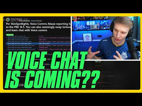 Jankos Reacts to Riot Adding Voice Comms in League of Legends