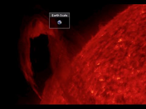 Huge Filament Erupts, Earthquakes | S0 News November 18, 2014