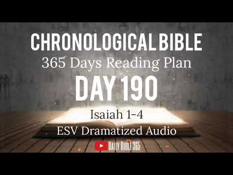 Day 190 - ESV Dramatized Audio - One Year Chronological Daily Bible Reading Plan - Jul 9