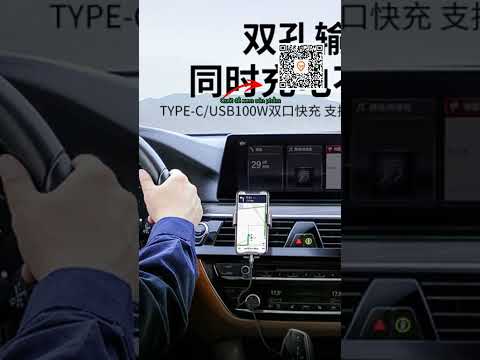 Bộ Sạc Nhanh Ô Tô Cho VinFast VF3-VF9, QC3.0 TypeC, Cổng Sạc USB, Giá Cực Tốt 223k