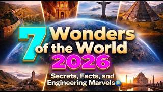 7 Wonders of the World 2026: Secrets, Facts, and Engineering Marvels 🌍
