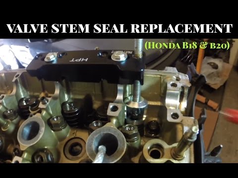 How To Replace Valve Seals on Honda Acura B18/B20 Civic Integra