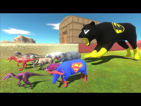 Escape from BATMAN TIGER - Animal Revolt Battle Simulator