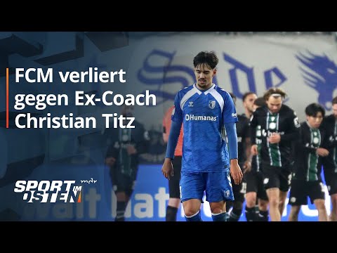 1. FC Magdeburg verliert gegen Ex-Coach Christian Titz | MDR